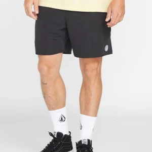 Lido Solid Trunk 16 Black - Shorts